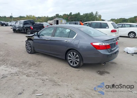 2015 Honda Accord Sport z USA, uszkodzony, nr VIN 1HGCR2F59FA265084